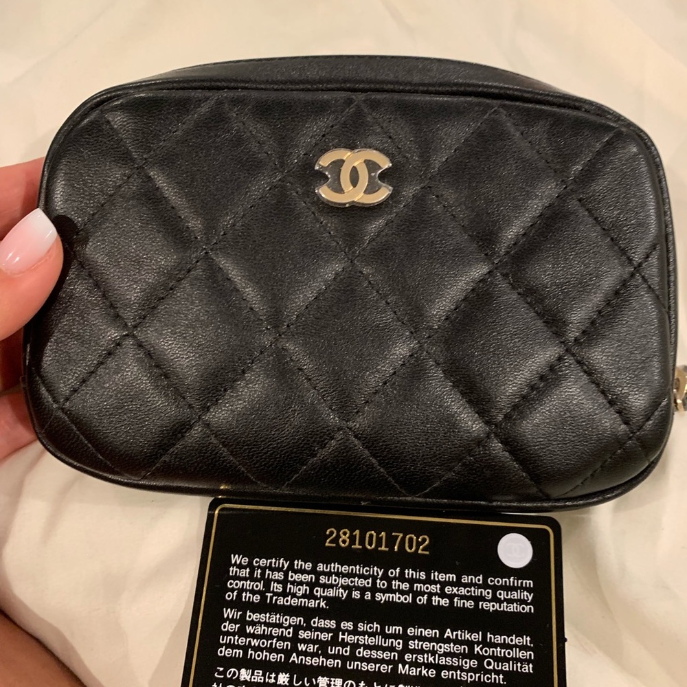 Chanel cosmetic pouch